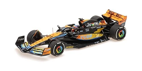 Miniature MINICHAMPS 1/18 McLaren MCL60 - Oscar Piastri GP Japon 2023 - 537233581