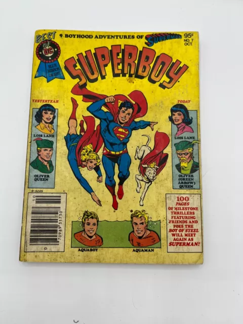 The Best of DC No. 7 - Superboy Blue ribbon digest comic book