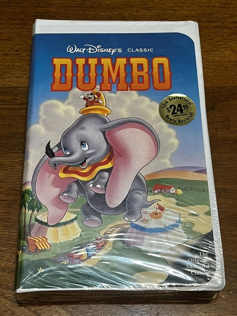 Dumbo Collection VINTAGE DUMBO WALT Disney Masterpiece Collection VHS Tape Clamshell ...
