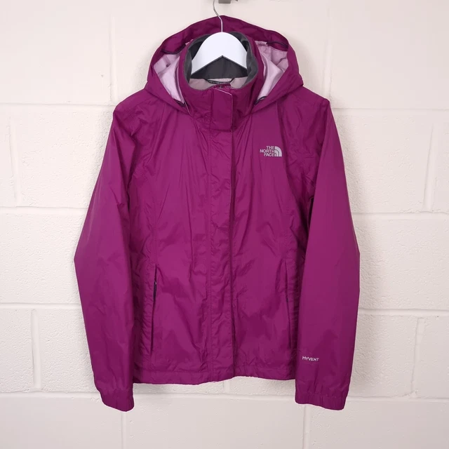 THE NORTH FACE Hyvent Resolve Jacket Womens M Medium Waterproof Shell Rain Coat