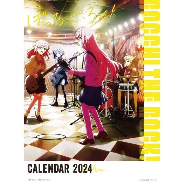 BOCCHI THE ROCK! 2025 Kessoku Band Calendar $48.00 - PicClick