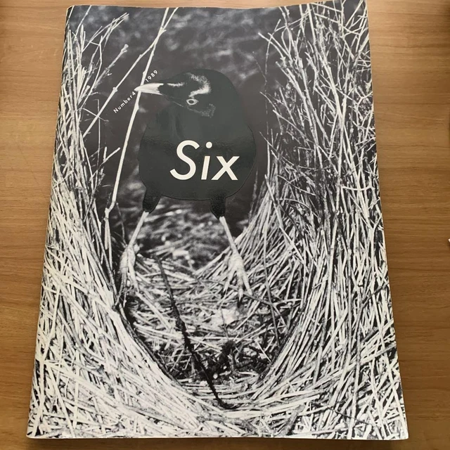 COMME DES GARCONS Six Number 8 1991 Fashion Catalog Vintage