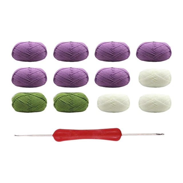 HAOBANGBEIJIA 2 tulipani con fiori lavorati a mano all'uncinetto, regalo romantico con confezione regalo e biglietto regalo per i tuoi amanti o familiari (bianco e rosso