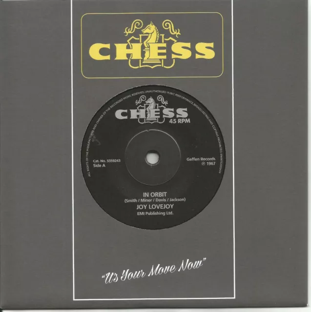 Joy Lovejoy - In Orbit / Mitty Collier - My Party Uk Black Chess Northern Soul