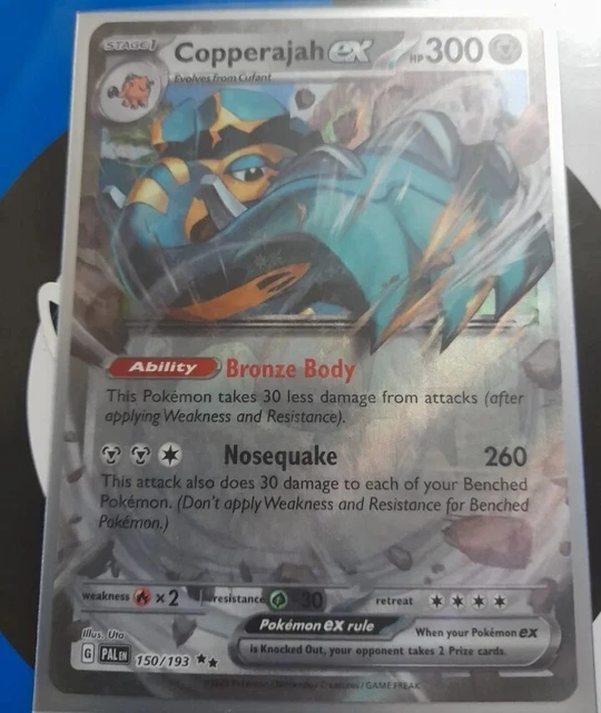 Copperajah ex - 150/193 - Double Rare - Paldea Evolved - Pokemon - NM/M