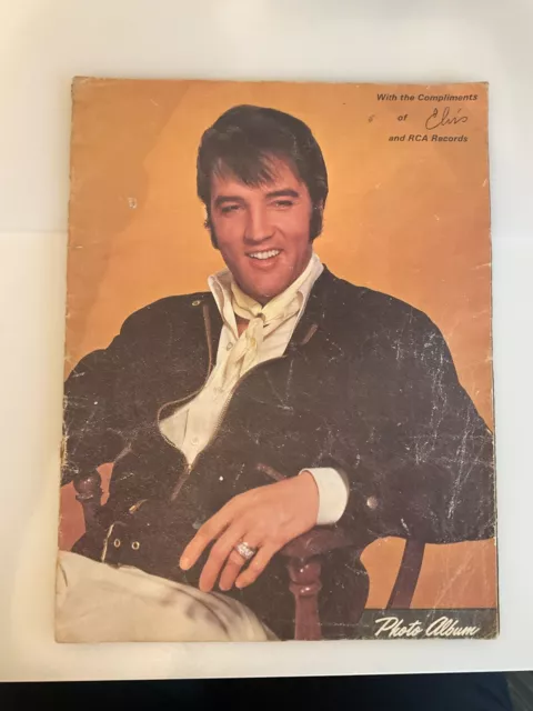 Elvis Presley RCA Records Souvenir Photo Album