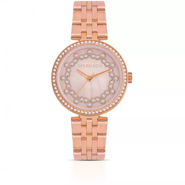 Ops Orologio Donna Ops!Classic Beauty Acciaio Dorato Rosa Madreperla Opspw-792