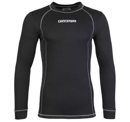 Tuffstuff Basewear Long Sleeve T Shirt Base Layer Top Black Men's Work Warm 808