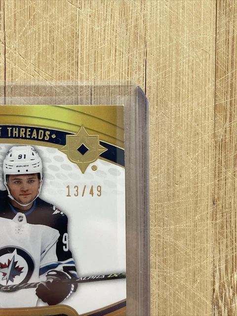 2021-22 UD ULTIMATE Collection Cole Perfetti AUTO Debut Threads RC ...