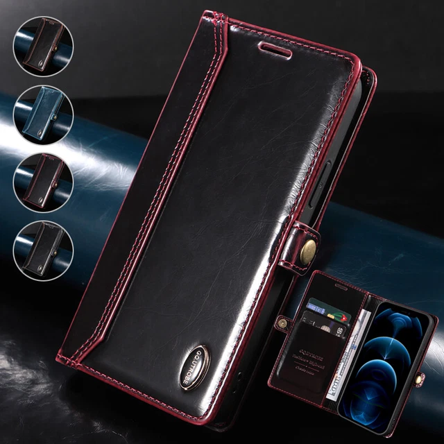 Slim Leather Wallet Case Card Flip Cover for Samsung Galaxy Note20 Ultra 10+ 9 8