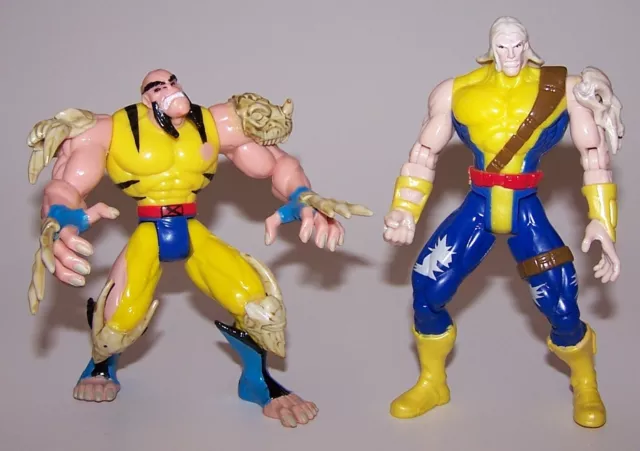 Vintage 1990's Toy Biz X-Men Marvel Comics Savage Land Action Figure Lot #6