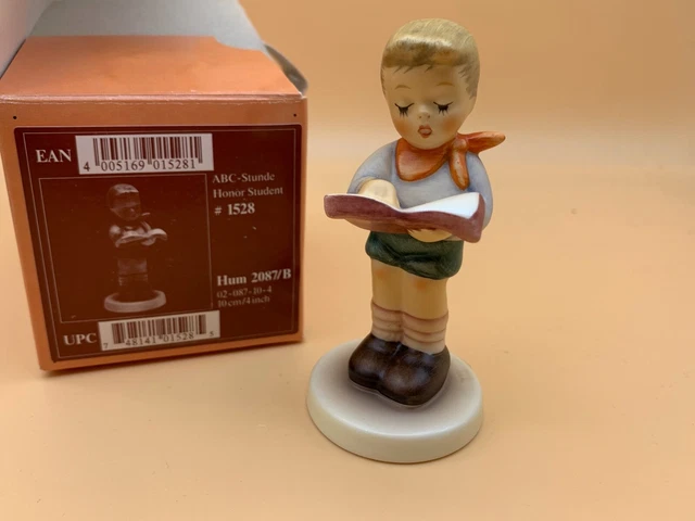 Hummel Figura 2087/B , Abc Stunde 10 Cm. 1 Wahl - Incl. Embalaje Original - Top