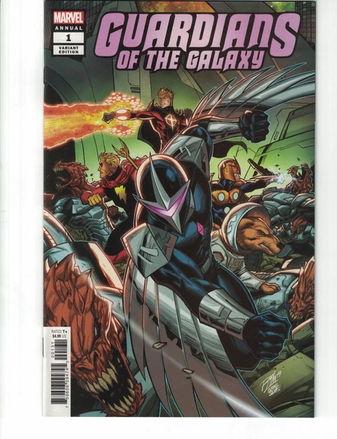 Guardians of The Galaxy Annual #1 Cover B Lim Variant Marvel 2019 EB34