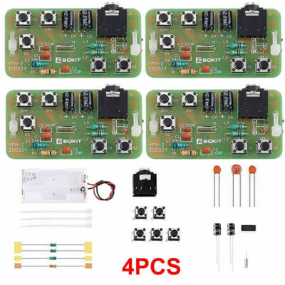 Kabellos Stereo FM Funkempfänger Modul PCB DIY Kits Electronic 76MHz-108MHz 3V e
