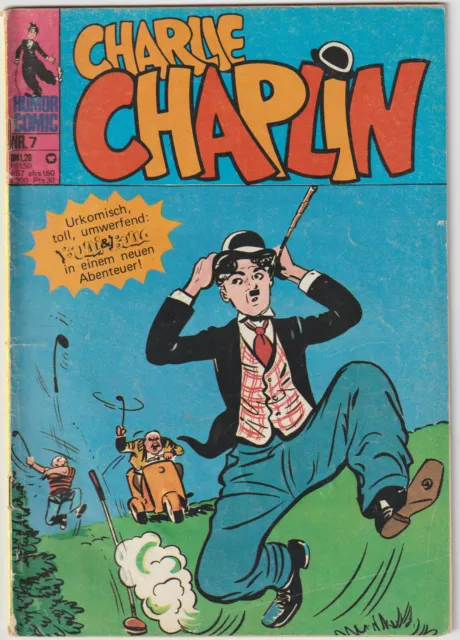 Charlie Chaplin No.07, photo fonts publishing house BSV 1973 | COMIC | GOOD