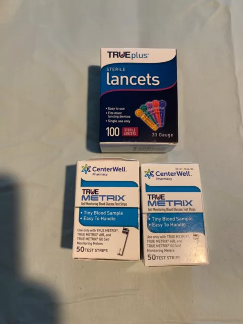 100 tiras reactivas de glucosa con lancetas