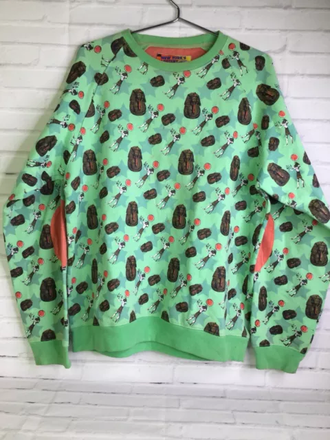 VTG 90s Lemar & Dauley Egyptian Pharaoh Crew Sweatshirt Streetwear Mens Size L