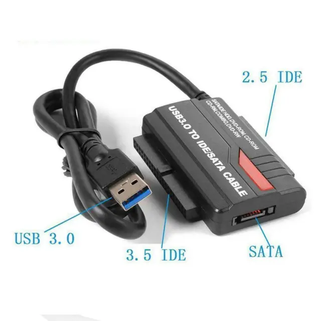 USB 30 IDE SATA HDD Reader Docking Station R5D7