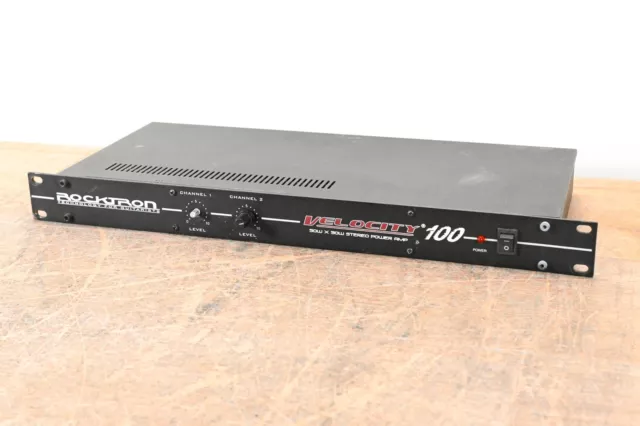 ROCKTRON VELOCITY 100 2 Channel Rackmount Guitar Power Amplifier CG007MC 89.99 PicClick