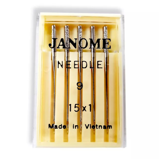 Genuine Janome Sharp Needles Size 9