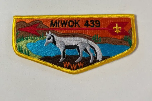 Boy Scout OA 439 Miwok Lodge Flap S28