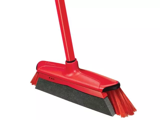 Vileda DuActiva 151610 Broom Telescopic Handle 2in1 Sweeping Easy Storage Pet