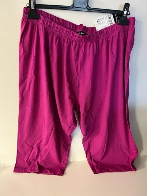 Pack of 2 Ulla Popken Pajama Bottoms, 24/26, Multicoloured, New