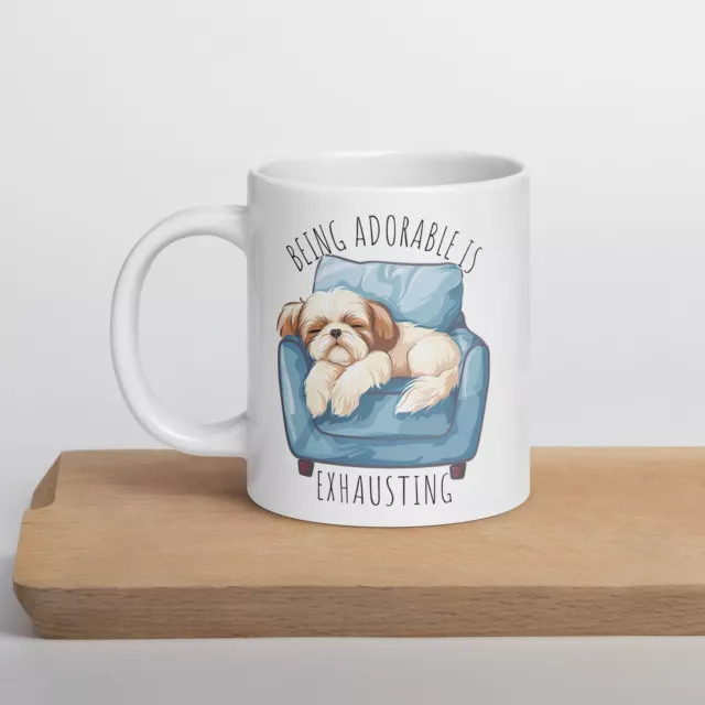 Shih Tzu Dog Design Cup Ceramic Mug Coffee Office Tea Boss Gift 11oz Pet