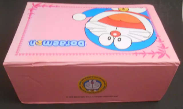Japanese Anime Doraemon Small Trinket Jewelry Box with Mirror Inside EUC Drawer 3