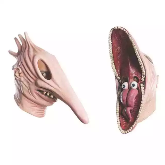 2 Pack Beetlejuice Adam Barbara Mask Halloween Movie Rubies Costume Company