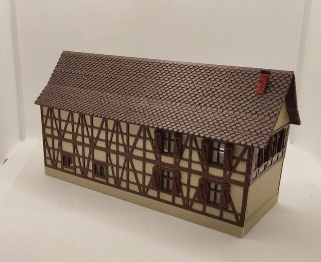 Auhagen 12257 Ferme H0/TT : Maquette de bâtiment rural détaillée Auhagen 12257 Ferme H0/TT : Maquette de bâtiment rural détaillée
