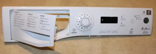 Hotpoint Washing Machine Control Panel Circuit Board Including Facia WMYF862