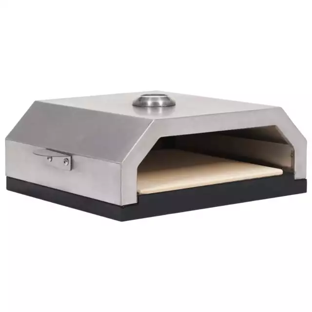 Pizzaofen mit Keramikstein für -Kohlegrill H4Y4 2