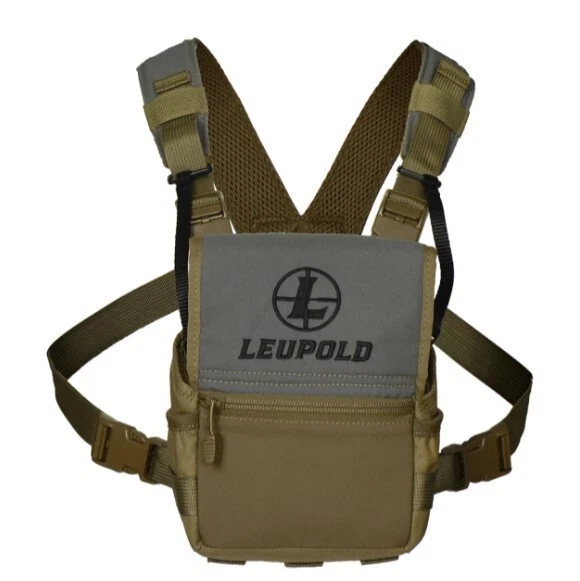 LEUPOLD Hunting No-Buckle Magnet Closure Fleece-Lined Pro Guide Bino Harness 2