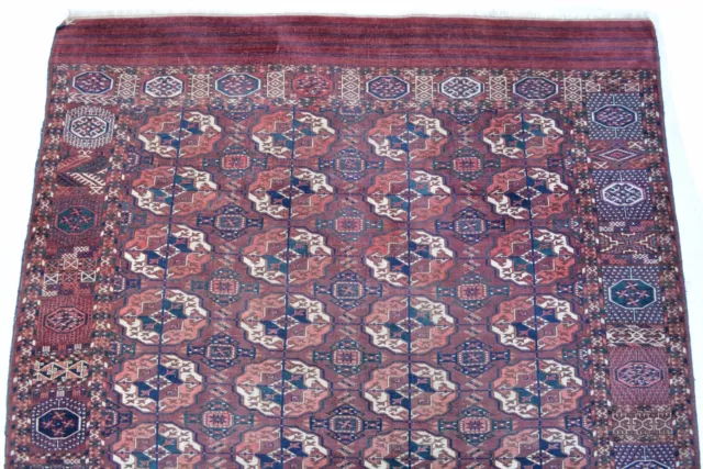 Antik Buchara Teppich Turkmenistan 19. Jh Hauptteppich 290x204 Tekke main carpet 2