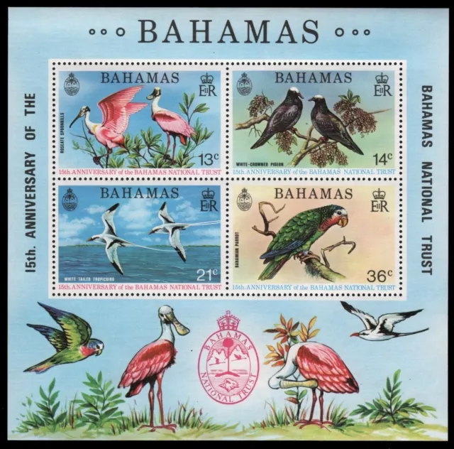 Bahamas 1974 - Mi-Nr. Block 11 ** - MNH - Vögel / Birds