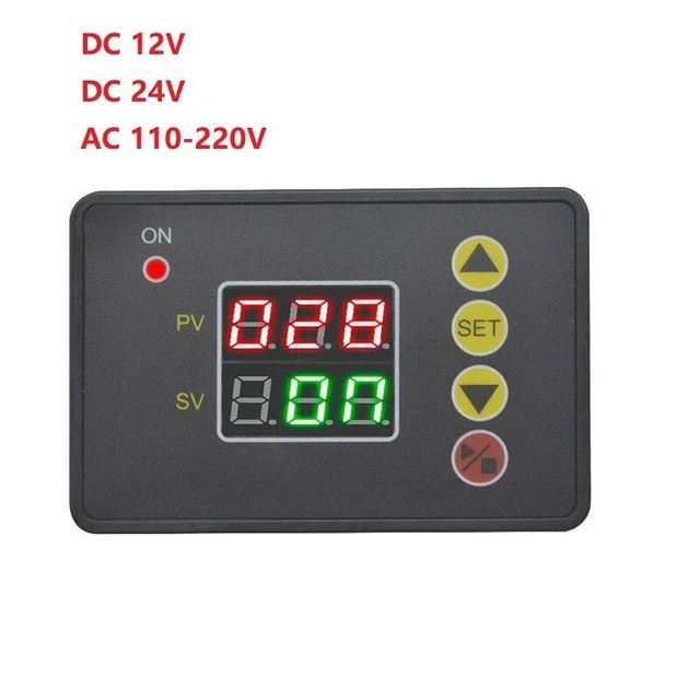 1PC - Delay Temps Relais Module On-Off Cycle Courroie LCD Affichage Numérique UK