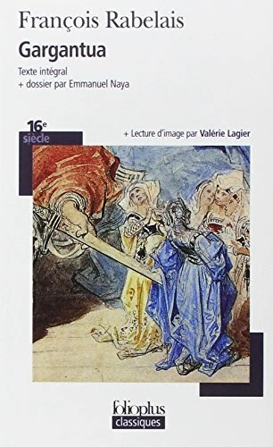 Gargantua (Folio Plus Classique) by Rabelais, Francois Book The Fast Free