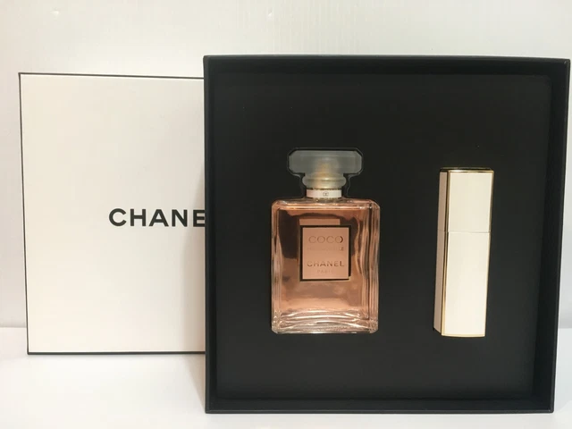 CHANEL COCO MADEMOISELLE 2Pc Gift Set For Women Edp Spray 3.4 Oz +