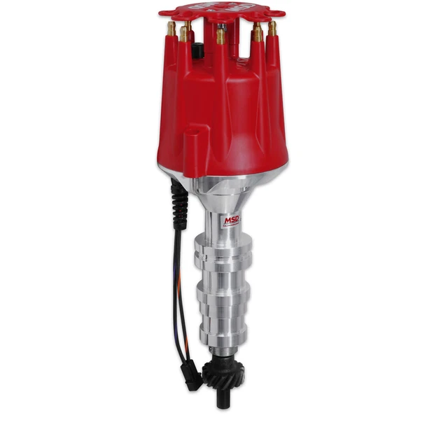 MSD Magnetic Pickup Pro-Billet Distributor For Ford & Mercury 352 390 406 410