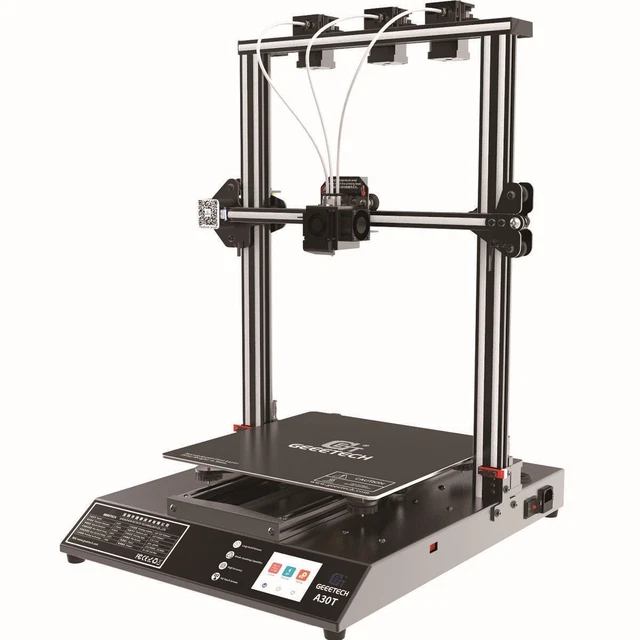 Geeetech A30T 3D Printer Large 3 in 1 out Mix-color High Precision 320*320*420mm