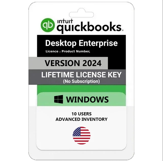 QUICKBOOKS DESKTOP 2024 (Download License Key) 18.99 PicClick