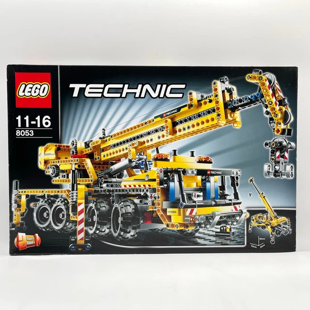 CaDA Technic – Camion Gru Giallo Con Movimento E Stabilizzatori – 658 Pezzi – Set Da Costruzione Per Bambini 8+ Anni