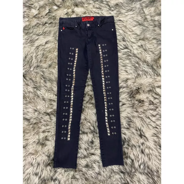 TRIPP NYC SKINNY Jeans Studded 1 Hot Topic emo goth scene punk