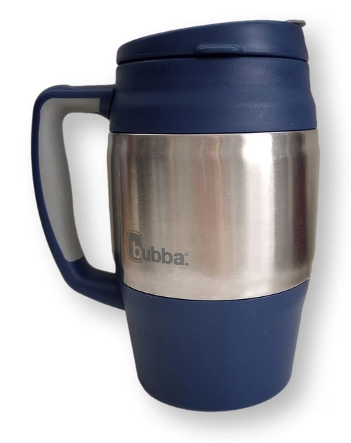 Bubba Travel Coffee Mug 34oz Keg Insulated Thermos BLUE EUC Camping Desk Stable 3