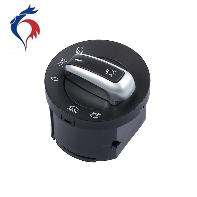 Bouton Commutateur d'éclairage de phare pour VW GOLF 5 6 Passat EOS Caddy Touran