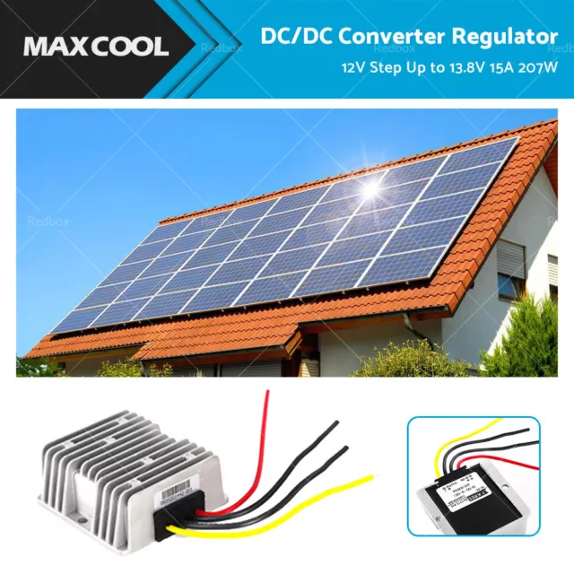 DC 12V To DC 13.8V 15A 207W Step Up Power Supply Converter Regulator Module