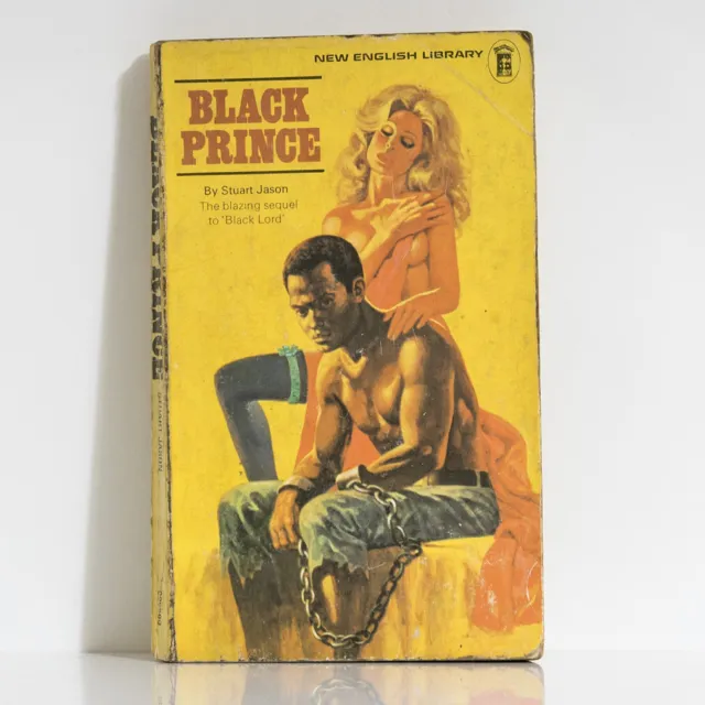 STUART JASON Black Prince - 1972 New English Library 1st thus - retro, gga cover