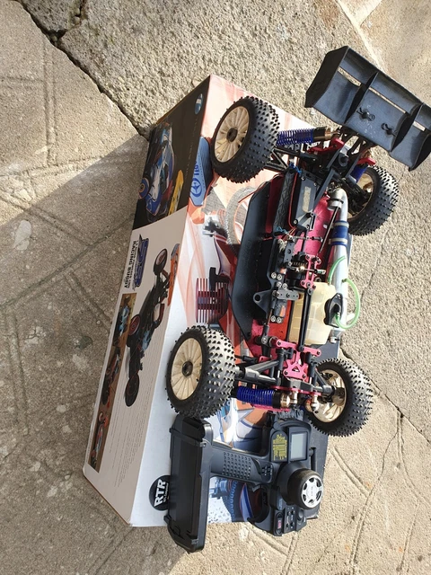 2Pcs Filtre à Air Avec Éponge Pour Voiture RC 1/10 Nitro - Réf. 02028 HSP