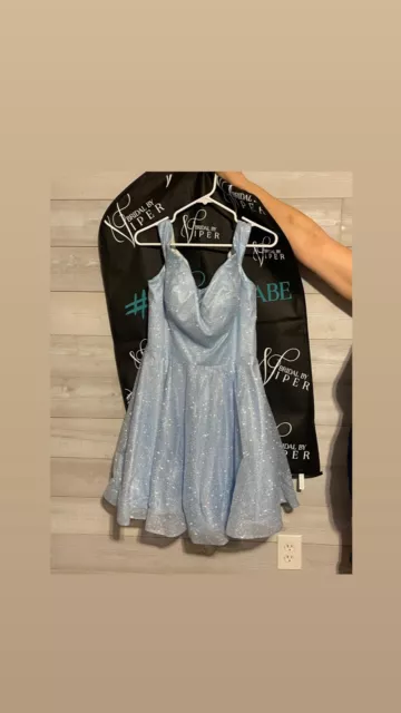 homecoming dresses, blue homecoming dress, sparkly dress, blue dresses, short